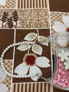 Luxury Bling Phone Case with Pearls