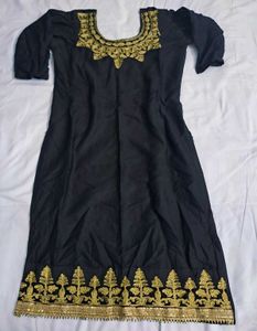 Elegant Black Kurti Set ✨