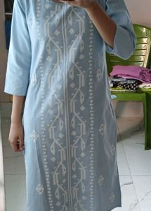 Light Blue Ethnic Kurta