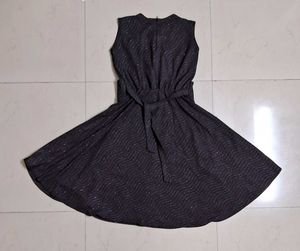 Elegant Dark Purple Dress