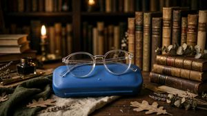 Clear Round Frame Glasses