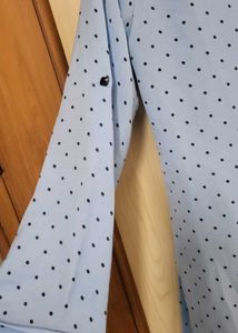 Blue Polka Dot Dress Never Used