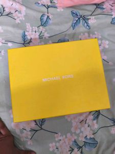 Michael Kors Yellow empty box