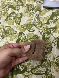 Fluffy Scrunchie Hair clutch