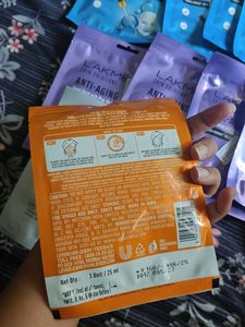 lakme skin solution sheet mask pack of 13