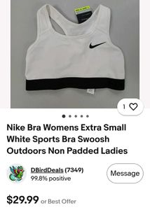 Nike Sports Bra - White