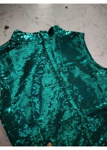 Stunning Teal Sequin Dress