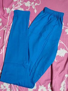 Full Length 3XL Blue Milton Leggings