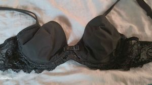Elegant Black paded Bra with wire