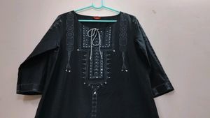 W- Black ethnic Kurta