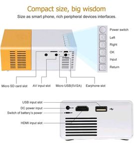 Mini Portable LCD Projector