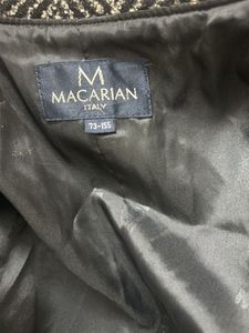 Balck n white Winter Coat