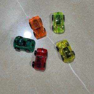 5  Mini Plastic Toy Fighter Jets 25 Cars