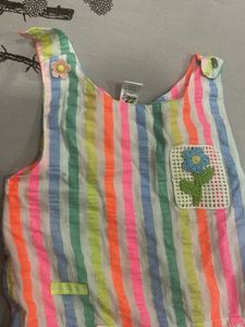 Cute Striped Girls Dress