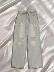 Ripped Wide Leg Jeans – SHEIN