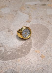 Unique Gold Tone Ring Watch