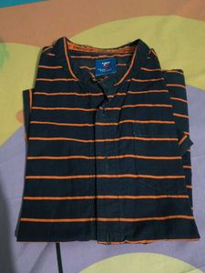 Boy's Striped Casual Shirt