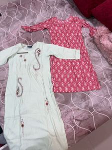 Ethnic Kurtas -set Of Two Kurta