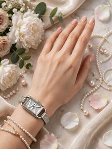 MK Rectangular Watch
