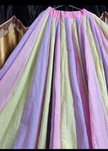 navratri special pastel chaniya with full fair