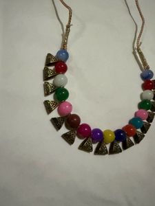 Boho Beaded Necklace