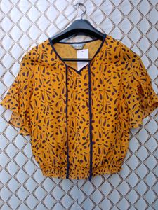 New Korean Ruffled Bow Pullover