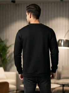 Black Color 5xl Block Sweatshirt