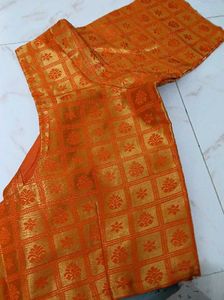 42" Size - New StichedBlouse - Vibrant Orange Bro