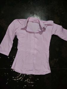 💖 Like New Light Pink Formal Shirt