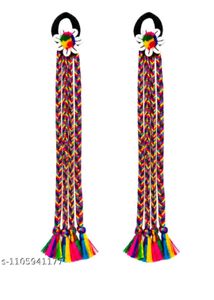 Colorful Braided Hair Ties