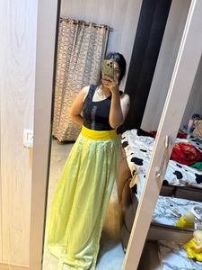 Stylish flowy satin skirt❤️🦋🎀
