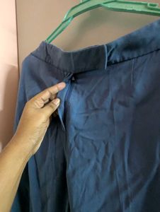 🩵Stylish Blue Wide-Leg Trousers🩵