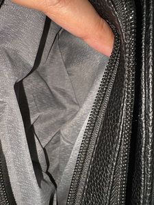 NEW Black Textured Shoulder Bag