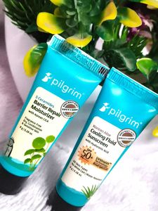 Pilgrim Face Moisturizer &amp; Sunscreen Duo