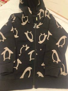 Penguin Print Hoodie