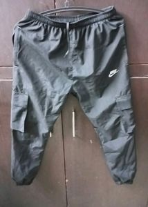 A Black Shiny Jogger