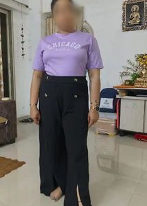 Wide Leg Black Pants