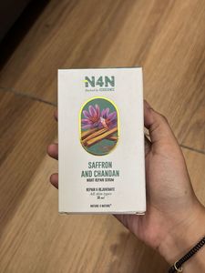 N4N Saffron & Chandan Night Repair Serum