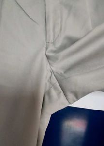 Men's Grey Straight Pants