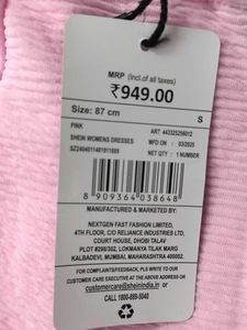 Chic Pink Spaghetti Strap Dress