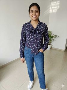 Women's Printed Full Sleeve Top