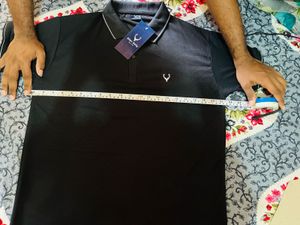 Imported Allen Solly Black T-Shirt new wdt tag