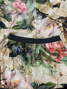 Beautiful Tropical Print Maxi Skirt