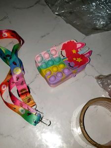 Unicorn Fidget Pop Purse
