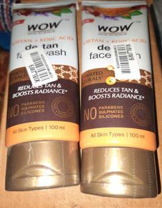 WOW De-Tan Ubtan Facewash
