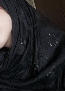 Elegant Black Embroiderd suit