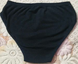 Classic Black Cotton Briefs