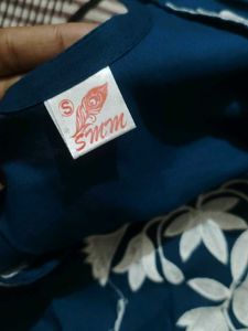 Elegant Blue Embroidered Kurta Set