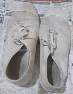 Classic White Canvas Sneakers
