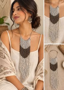 Beaded Statement Necklace